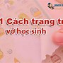 Trang Trí Vở Học