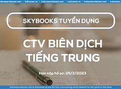 Tuyển Biên Dịch Viên Tiếng Trung